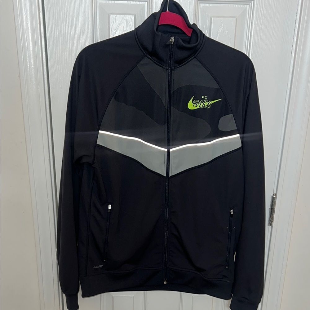 Nike Men's Black zip up